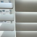 서울강서직영3네파 | 염창동커튼 강서구 염창현대1차아파트 도톰쉬폰커튼과 우드블라인드 설치후기