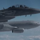 공군 공중 급유 훈련 F-15K, KF-16 이미지
