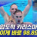 개쩌는 아티스틱 스위밍 금메달 러시아 선수들 이미지