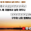 찬송가 481장 때 저물어서 날이 어두니,Abide With Me,통합찬송가531장 찬송가PPT NWC악보 이미지