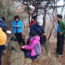 설 전전날 산행 사진 이미지