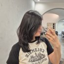 범계 레이어드 컷 중단발 C컬 펌 살롱드루와 범계본점 미용실 다정 디자이너