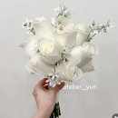 윤하우스 | [아이웨딩 연계]하우스오브에이미 본식 드레스(스파클)&amp;가성비부케 아뜰리에윤 후기