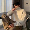 제이티엘 | 제이티엘 남성용 하이넥 카라 포인트 단추 터틀 박시 니트 리얼 후기