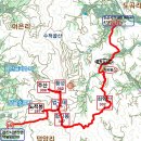 노적봉(287m)법구재봉(356m)황성(362m)주산(308m) 함지봉(387m)화악산(302m)/충남논산 이미지