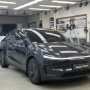 (주)이에프라인 | 부산 테슬라 주니퍼 룸미러 블랙박스 R5 장착 후기