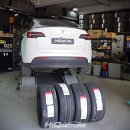 하이큐모터스 | 하남 테슬라 모델Y 타이어교체, 브레데스타인 QUATRAC PRO+255/45R20 장착