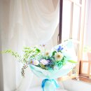 용담초교 | 대치동꽃배달 서초꽃집 블루보라 생일 꽃다발 좋은 후기 라포레드희아틀리에 laforetdehee atelier