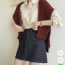 달트 청치마 및 슬로우앤드 블라우스 새상품 이미지