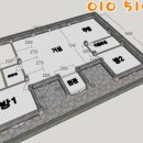 단양 영춘 40평 ㄷ자 한옥 3D 도면 (반축 평당 350~480) - K HOUSE 한옥집짓기 이미지