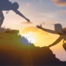 희망의 손 이미지