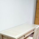 전주목공방 전주원목가구 송천동 센트럴 편백나무 책상 의자셋트 이미지