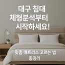 연호소프트 | 대구 침대, 체형분석부터 시작하세요! 맞춤 매트리스 고르는 법 총정리