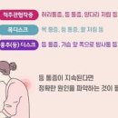 등 통증 왼쪽오른쪽숨쉴때 원인은 이미지