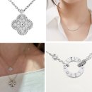 (주)칼라리스 | 화이트골드 명품 목걸이 추천｜반클리프·까르띠에·티파니, 봄부터 여름까지 손이 자주 가는 데일리...