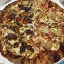 도미노피자증평점 | 도미노피자 랍스터 슈림프+와일드 와일드 웨스트 스테이크 하프앤하프