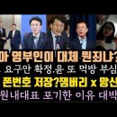 루마니아 영부인 투명인간 망신.김민석, 불출마 이유 대박. 잼버리 실패는 정부 무능탓 국제망신. 이미지