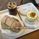 진주 평거동 신상 카페 하르르 솔직후기, 애플 루꼴라 프레쉬 샌드위치 추천