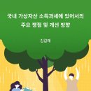 국내 가상자산 소득과세에 있어서의 주요 쟁점 및 개선 방향 이미지