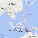 아시아 여행 8국 이미지