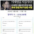 [단독] '이재명 탄원서'는 코미디? … 100만 했다더니 '윤석열·김건희'도 중복 참여 가능 이미지