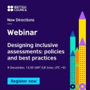 Webinar | Designing inclusive assessments: 9 December, 13:00 이미지