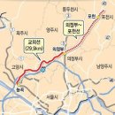 교외선-포천선 연결 노선도 이미지