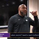 다빈햄 감독 <b>락커룸</b> 스피치 "겸손해 지자"