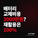 비소(조)-일-16 | 테슬라 배터리 교체비용 3000만원, 재활용 100%의 이면