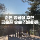 춘천타이마트 | 반려견 동반 가능한 춘천 신상 캠핑장 추천 “금옥골 숲속 작은마을” 캠핑데크 1,2 번