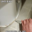 힐스테이트평택1차경로당 | 변기 백시멘트 시공 | 변기 메지 작업 세교동 힐스테이트1차 재시공 후기(평택 안성)