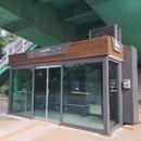 버스정류장 이미지