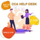 CCA Helpdesk session on Friday, August 18th! 이미지