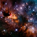 허블 우주 망원경과 제임스 웹 우주 망원경 이미지