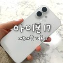 아이폰17 화이트 256기가 내돈내산 개봉후기 카메라 성능 좋잖아~ (엘지티샵/배송기간)