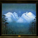 "론다네山의 겨울밤" (WINTER NIGHT IN THE RONDANE MOUNTAIN) / Harald Sohlberg 이미지