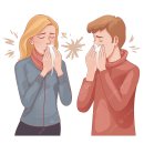 재채기[sneezing] 이미지
