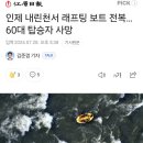 인제 내린천서 래프팅 보트 전복…60대 탑승자 사망 이미지