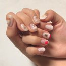 우스끄네일 | 12월 네일아트, 일산 화정역 Ousque 우스끄네일, 눈사람네일, 크리스마스 네일(내돈내산 귀여운 네일)
