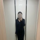 이너엘리 | sie 시에 엘리 리브드 니트 드레스 딥네이비 임산부 추천 후기