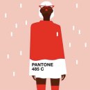 판톤 pantone 이 최근에 발표한 색깔 period (정혈) 이미지