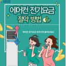 에어컨 전기요금 절약방법 이미지
