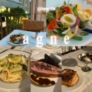 효창오리 | 아그네💚💛메뉴 6개 후기ㅣ한남동 팜투테이블 싱그럽게 예쁜 테라스맛집(애견동반O)