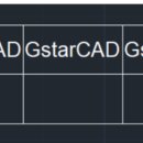 GstarCAD2018 Express - 테이블 도구_1 이미지