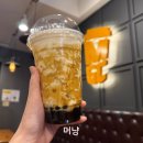 커피엔버블 | 흑당인데 안달아? 메가커피 흑당버블라떼 이색 후기와 칼로리 영양정보