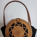 라탄 바구니로 여름 가방 만들기,대나무와 천으로 가방 리폼하기,Making bags with rattan baskets, reformi 이미지