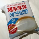 빵먹고싶다 | 제주우유 생크림빵 가격 칼로리 맛있는 편의점 디저트 추천