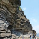 제주 사계리 용머리 화산쇄설층 이미지