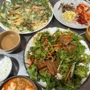 묵이랑밥이랑 | 청주 상당산성 맛집 상당집 파전 묵무침 동동주 청국장