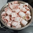 홍산꽃화원 - 18344 | 대패삼겹살숙주찜 목우촌한돈 대패삼겹살 요리